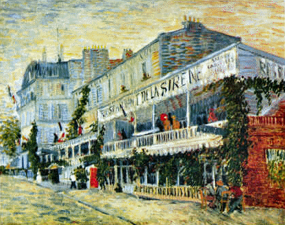 Vincent Van Gogh Restaurant de la Sirene at Asnieres